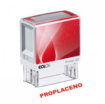 COLOP ® Razítko COLOP Printer 20/PROPLACENO - červený polštářek