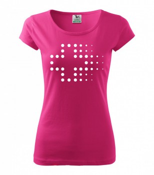 Poháry.com ® Tričko pro zdravotní sestřičku D3 růžové - L dámské