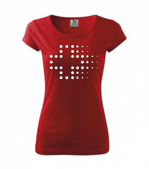 Poháry.com ® Tričko pro zdravotní sestřičku D3 červené - XXL dámské
