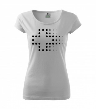 Poháry.com ® Tričko pro zdravotní sestřičku D3 bílé/č - XS dámské