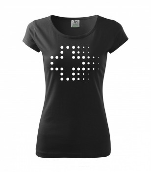 Poháry.com ® Tričko pro zdravotní sestřičku D3 černé - L dámské