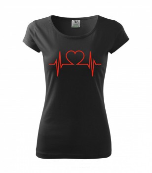 Poháry.com ® Tričko pro zdravotní sestřičku D22 černé - XS dámské