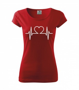 Poháry.com ® Tričko pro zdravotní sestřičku D22 červené - XXL dámské