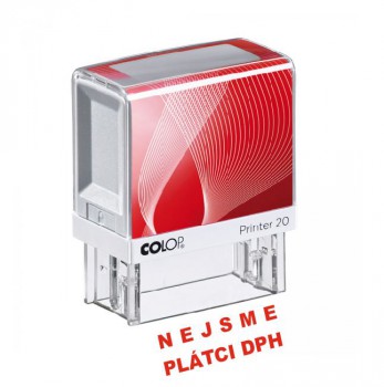 COLOP ® Razítko COLOP Printer 20/nejsme platci DPH - černý polštářek
