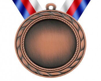 Kokardy.cz ® Medaile MD90 bronz s trikolórou