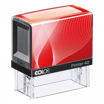 COLOP ® Razítko Colop Printer 40 červeno/černé se štočkem - fialový polštářek