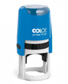COLOP ® Razítko COLOP Printer R30/modrá - bezbarvý polštářek / nenapuštěný barvou /