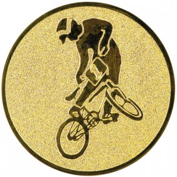 Kokardy.cz ® Emblém cyklotriál zlato 25 mm